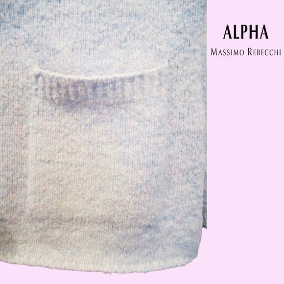 ALPHA MASSIMO REBECCHI NEW Italian Mohair Cardigan Sweater 40/S - Picture 6 of 12